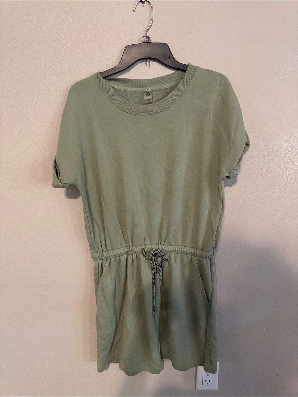 Lou & Grey Sage Drawstring Waist Tunic